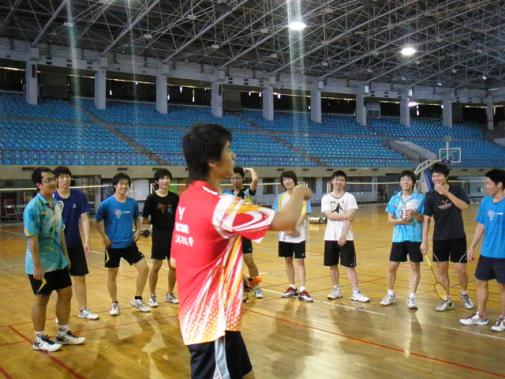 民國95~102年的成大羽球隊