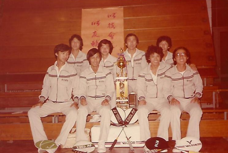 民國63~79年的成大羽球隊