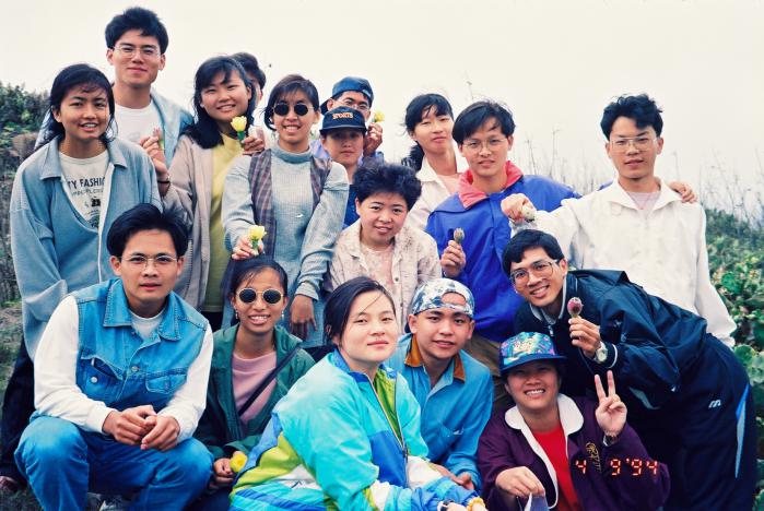 民國80~94年的成大羽球隊